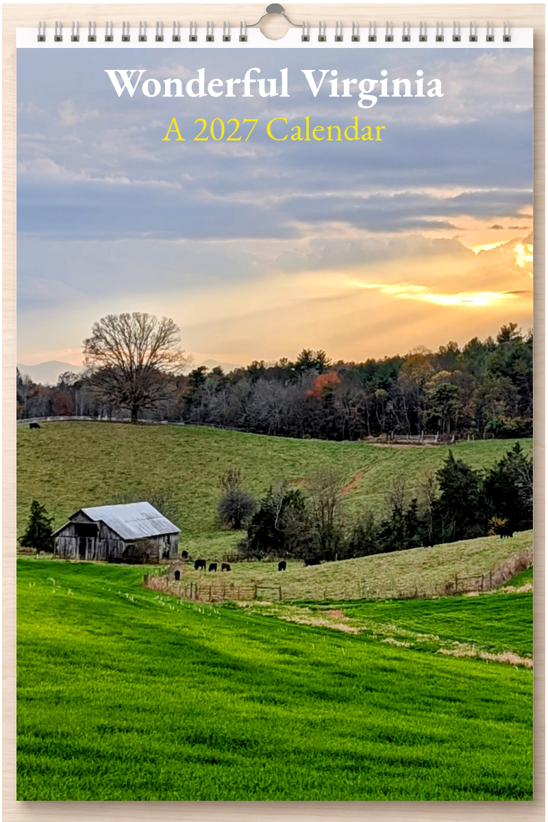 Wonderful Virginia: A 2027 Calendar