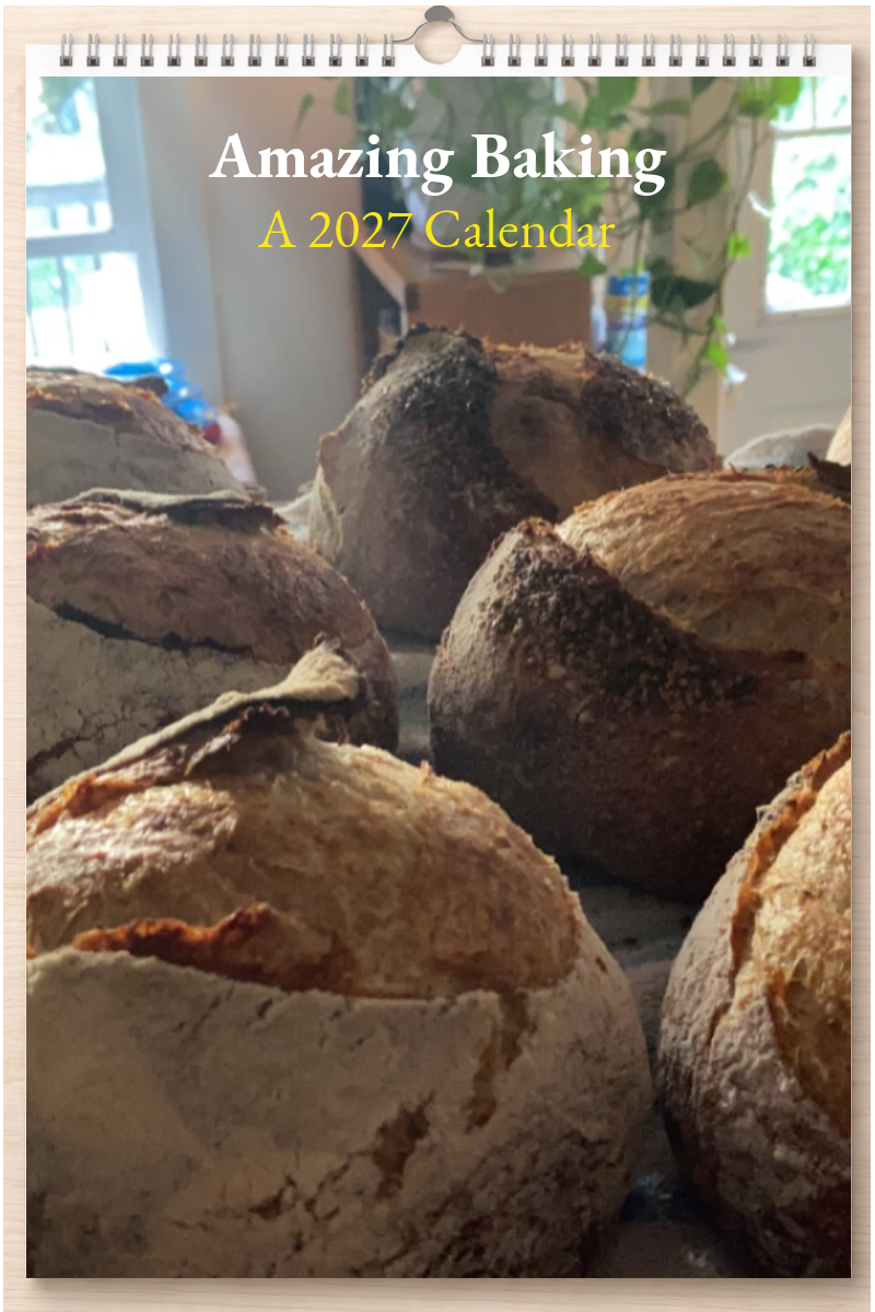 Amazing Baking: A 2027 Calendar