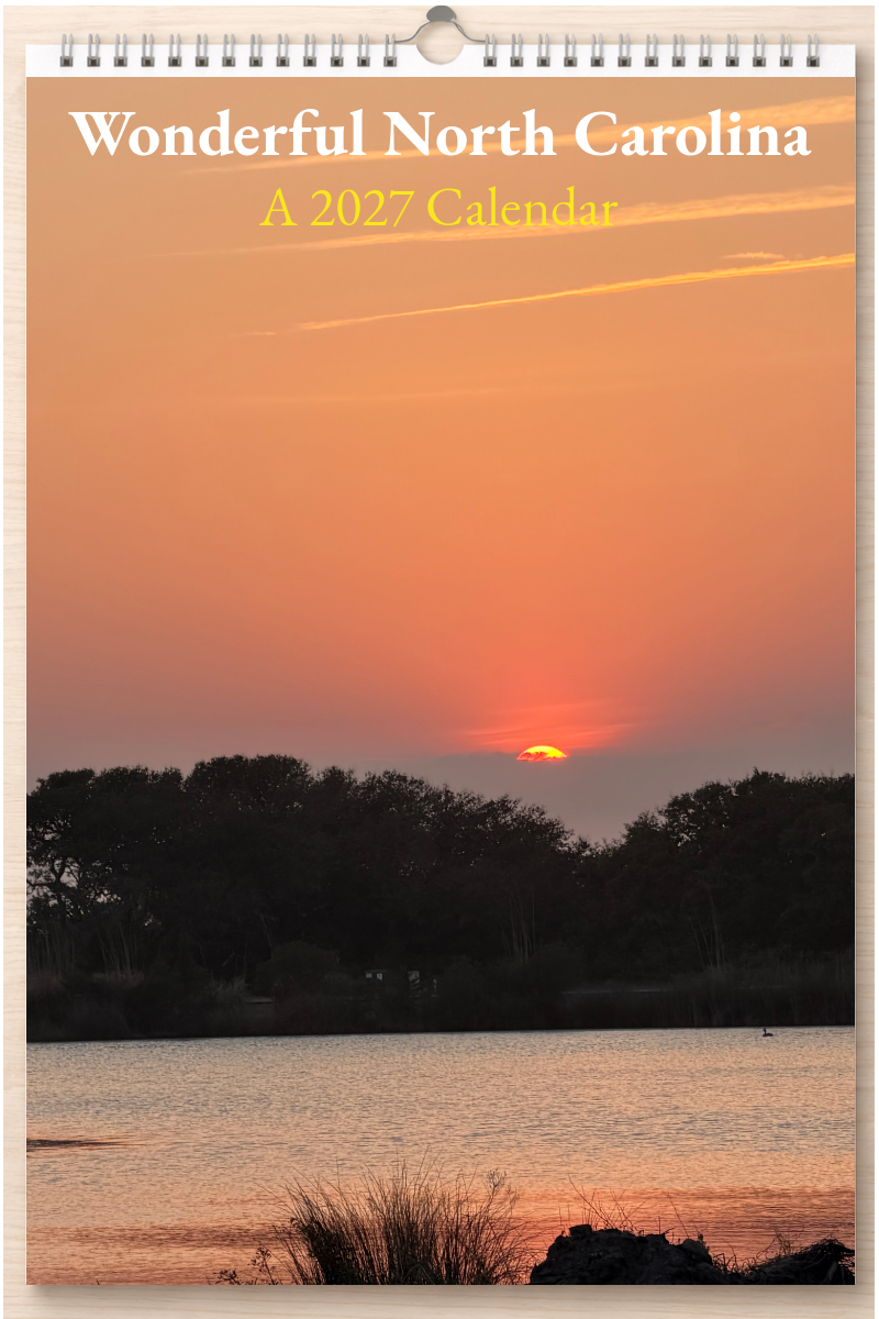 Wonderful North Carolina: A 2027 Calendar
