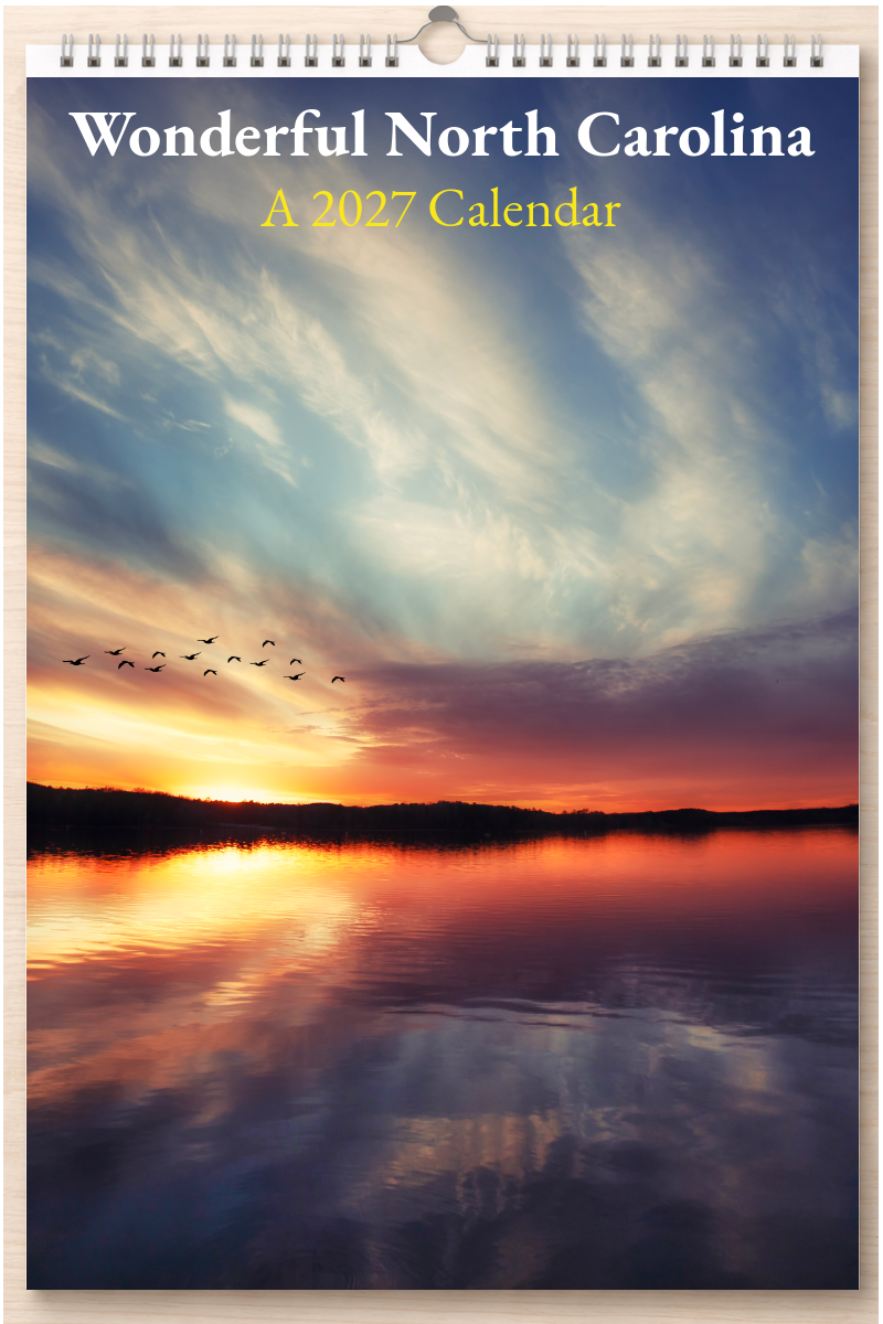 Wonderful North Carolina: A 2027 Calendar