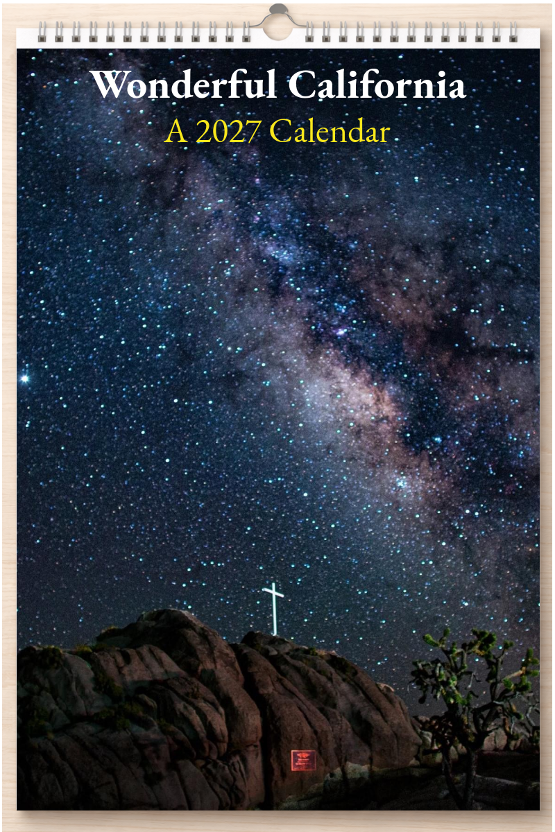 Wonderful California: A 2027 Calendar