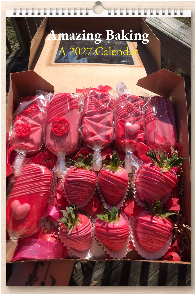 Amazing Baking: A 2027 Calendar