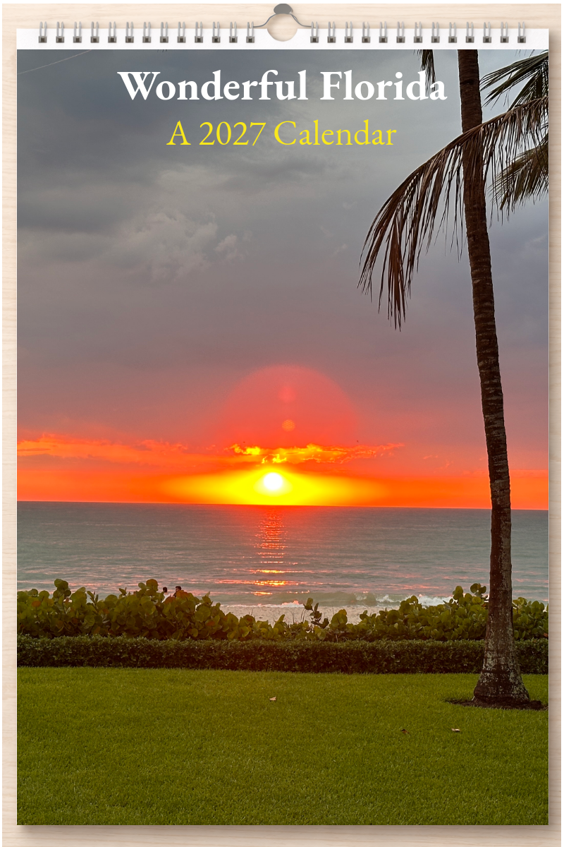 Wonderful Florida: A 2027 Calendar