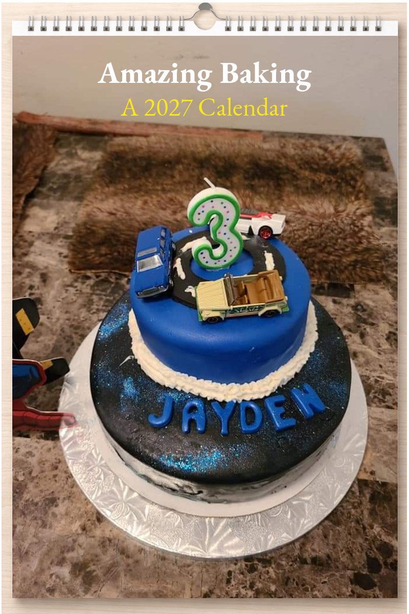 Amazing Baking: A 2027 Calendar