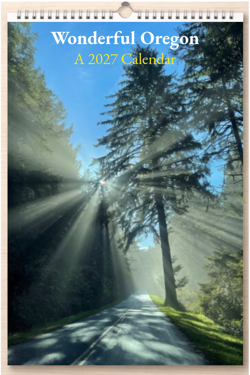 Wonderful Oregon: A 2027 Calendar