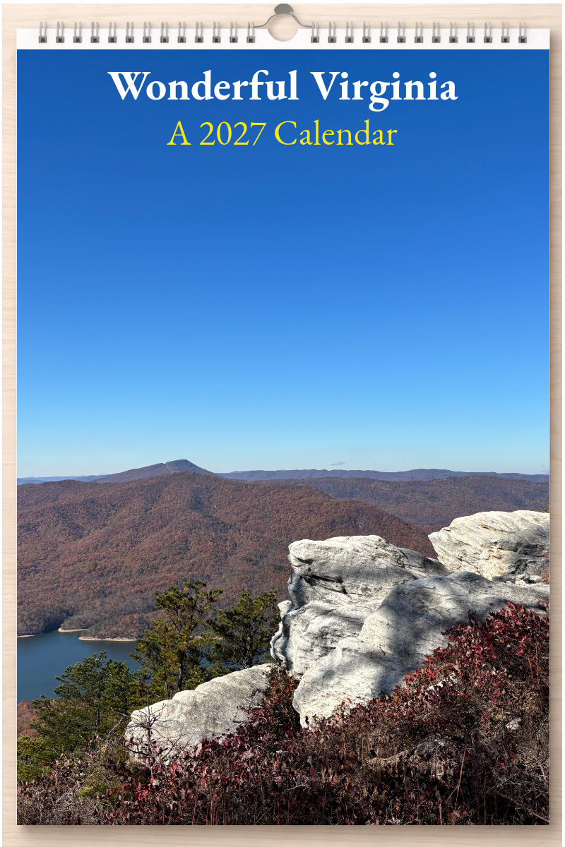 Wonderful Virginia: A 2027 Calendar
