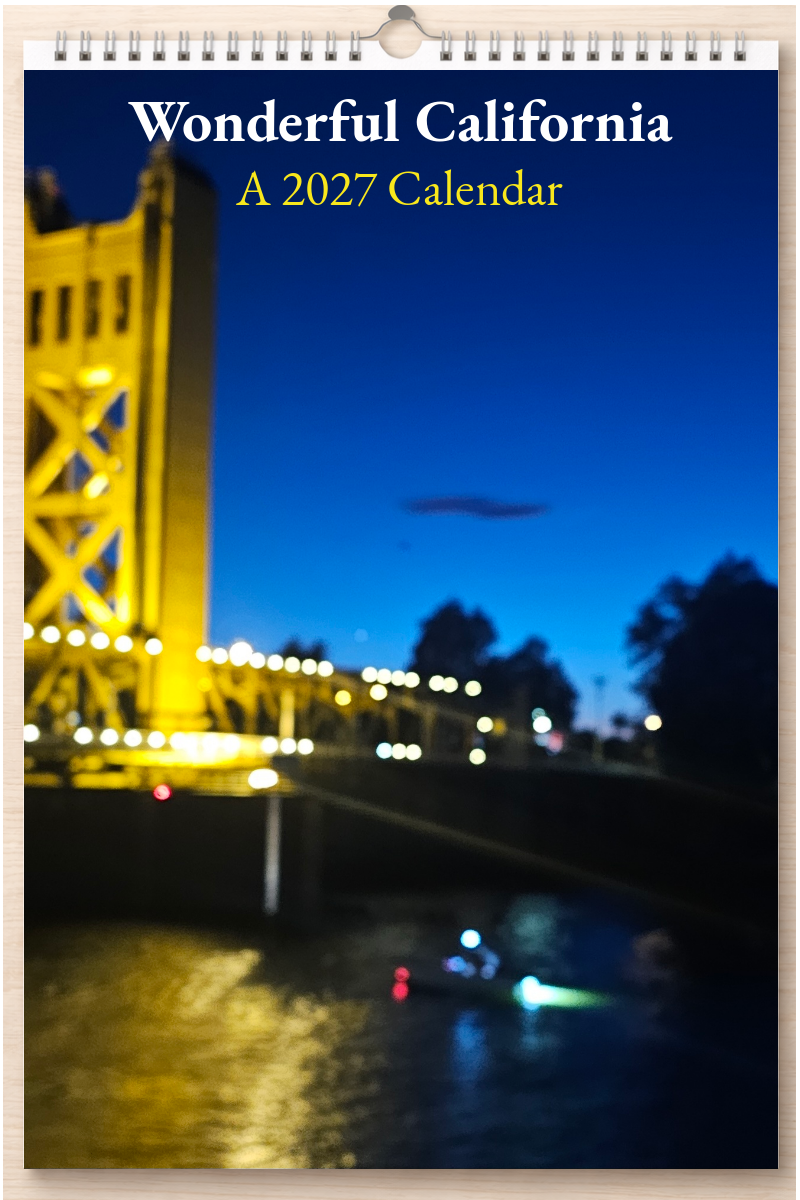 Wonderful California: A 2027 Calendar