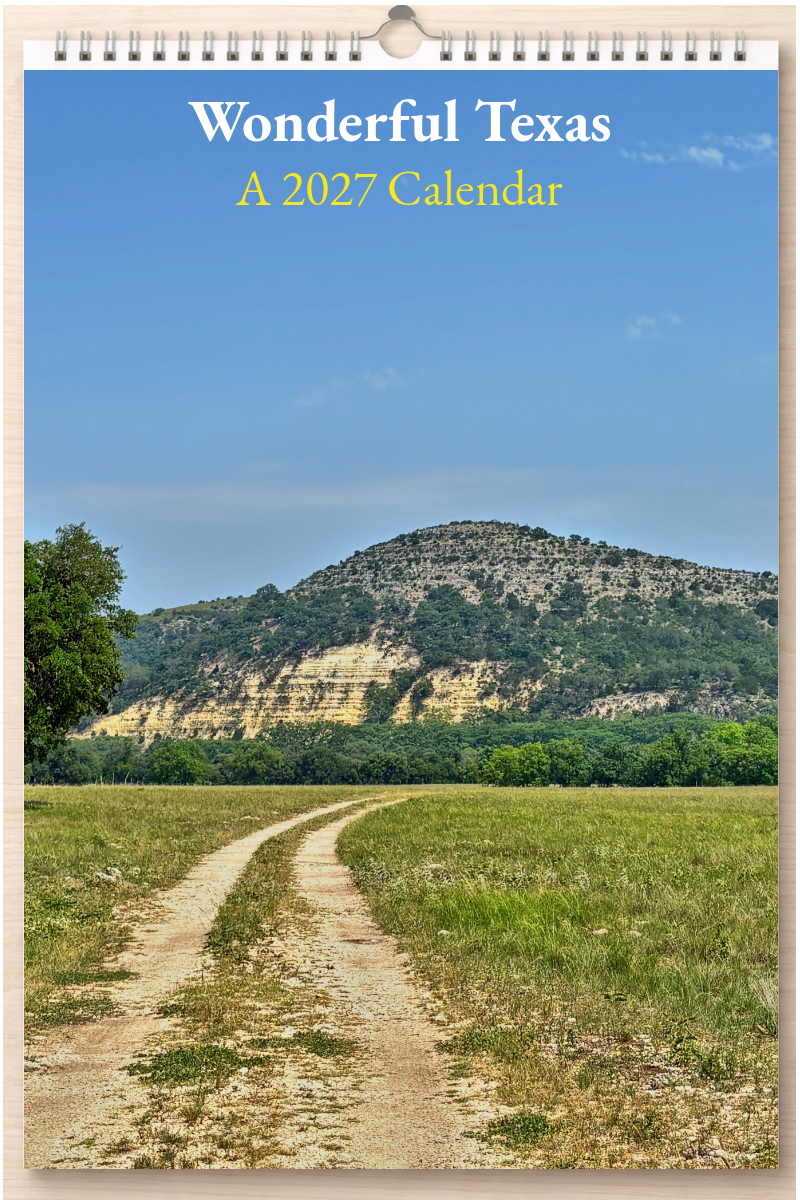 Wonderful Texas: A 2027 Calendar