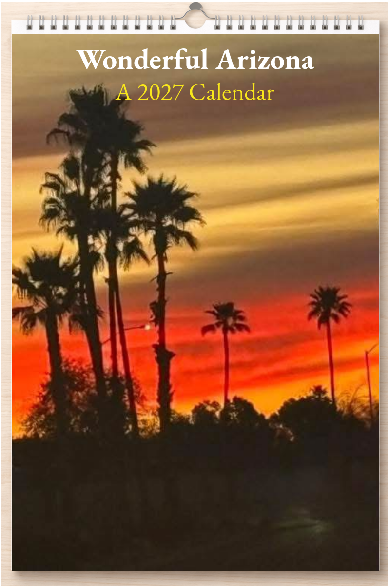 Wonderful Arizona: A 2027 Calendar
