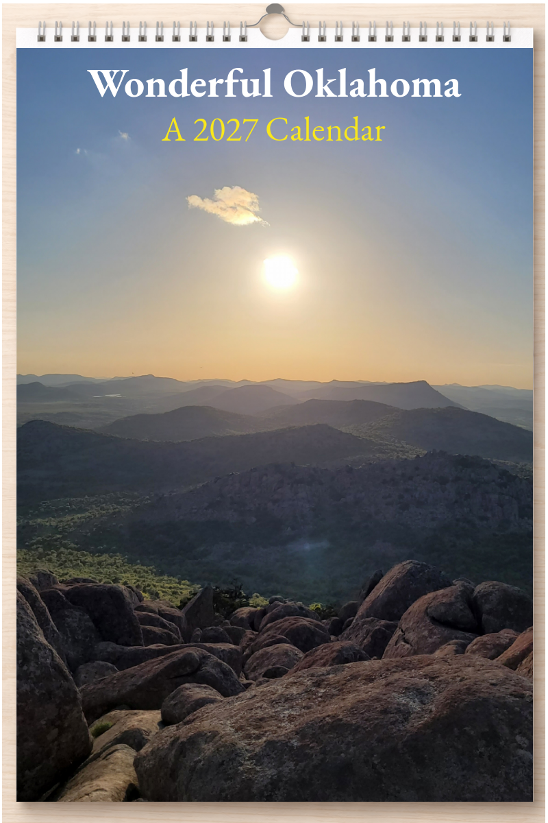 Wonderful Oklahoma: A 2027 Calendar