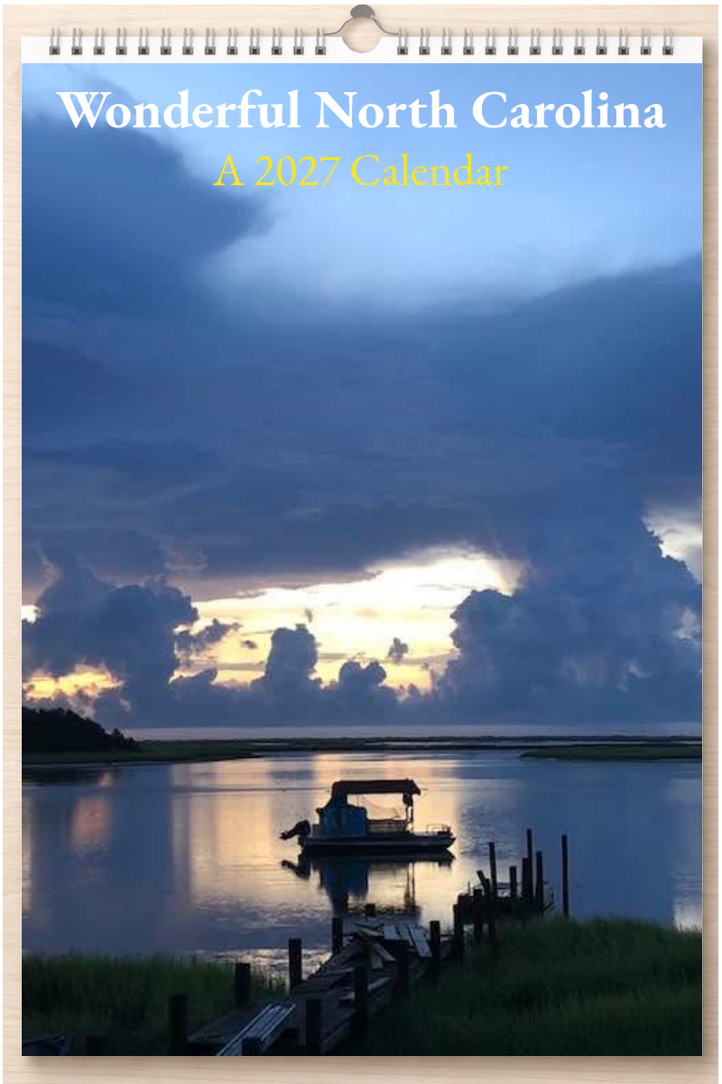 Wonderful North Carolina: A 2027 Calendar
