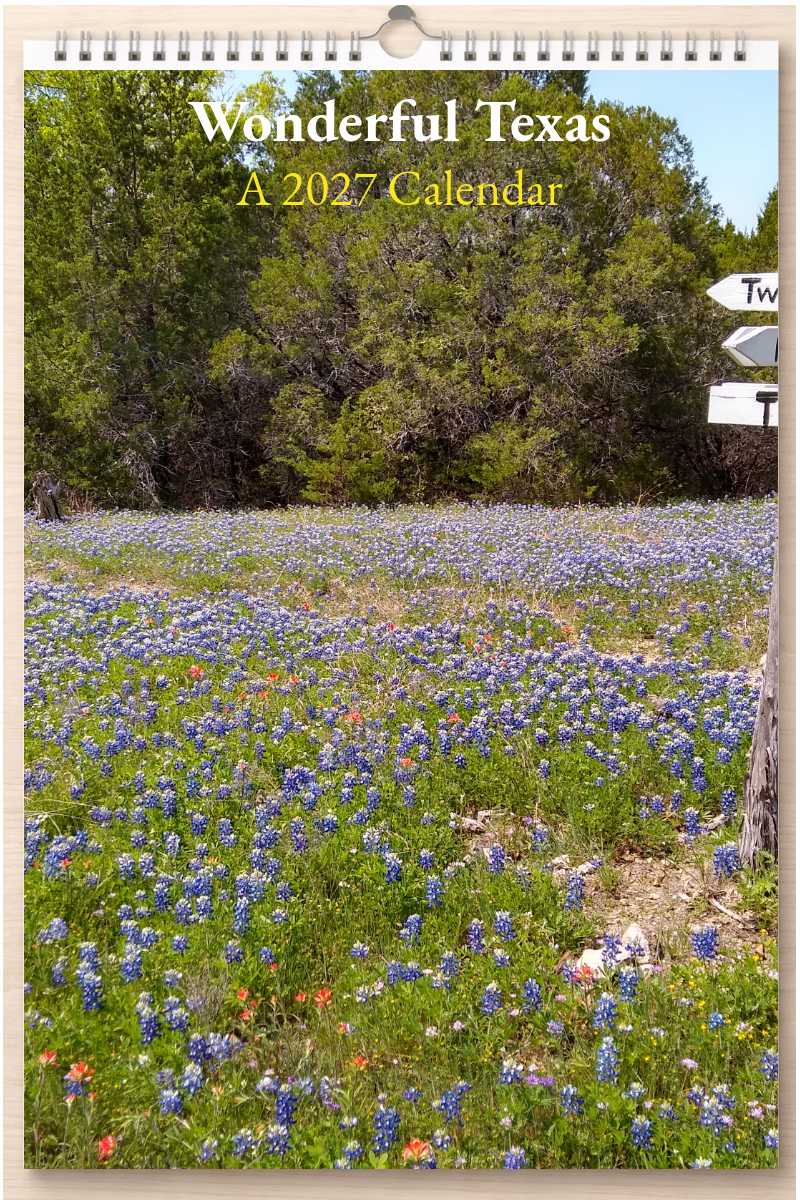 Wonderful Texas: A 2027 Calendar
