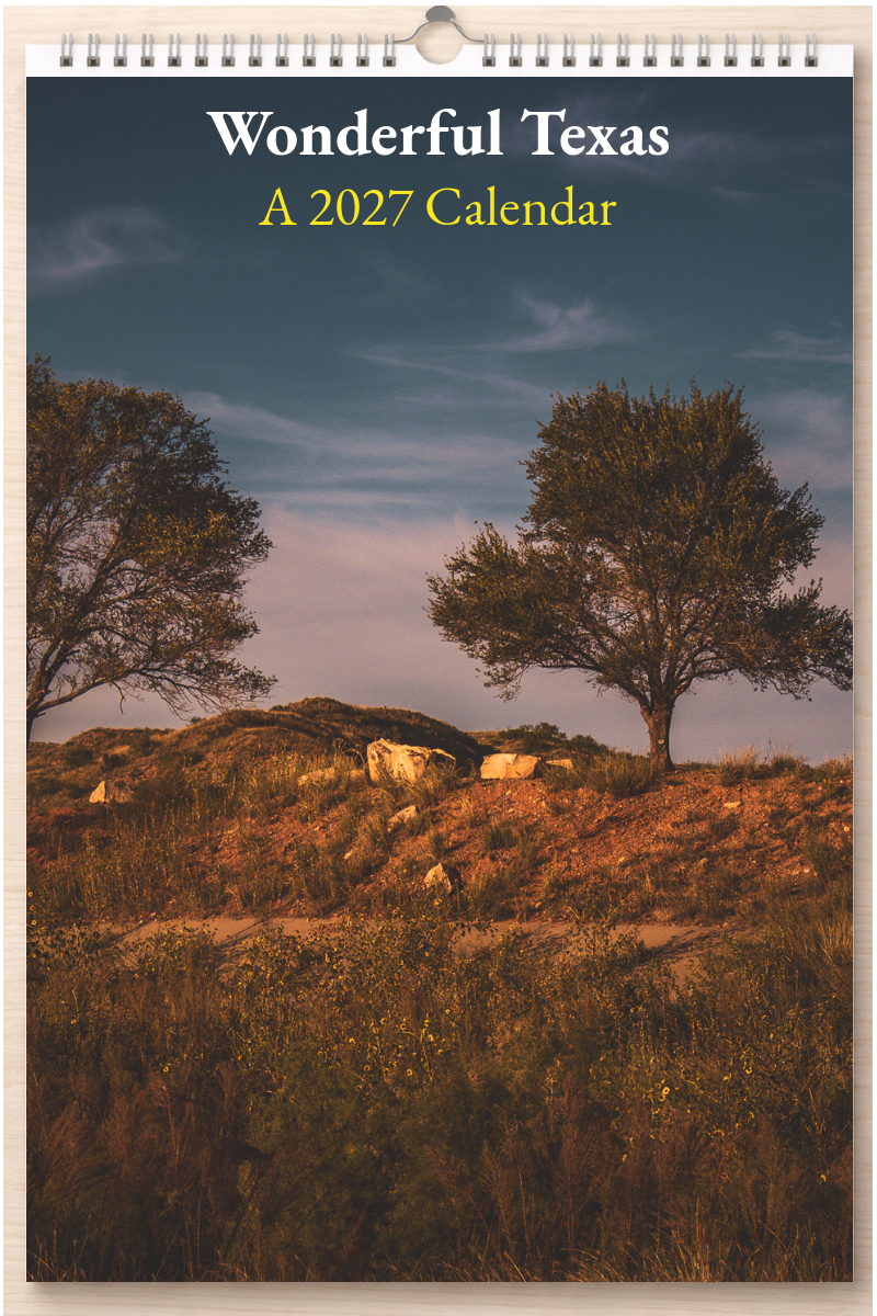 Wonderful Texas: A 2027 Calendar