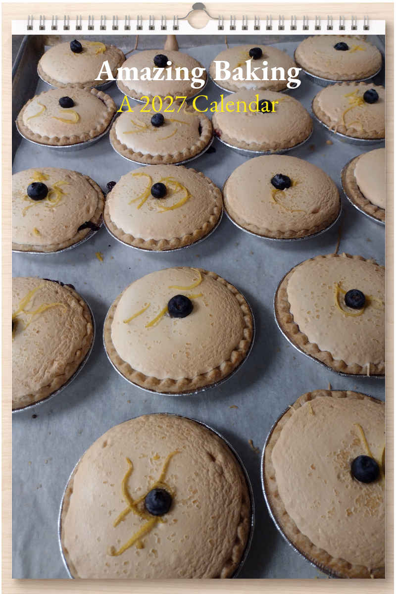 Amazing Baking: A 2027 Calendar