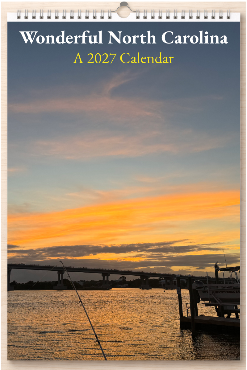 Wonderful North Carolina: A 2027 Calendar