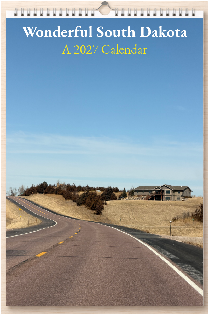 Wonderful South Dakota: A 2027 Calendar