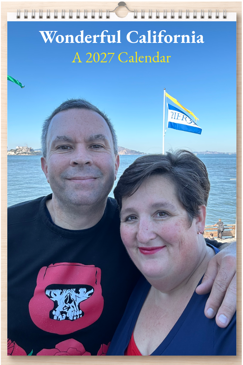 Wonderful California: A 2027 Calendar