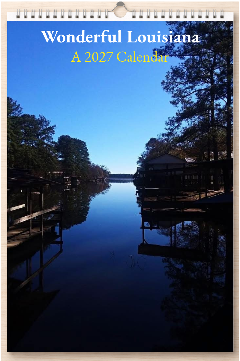 Wonderful Louisiana: A 2027 Calendar