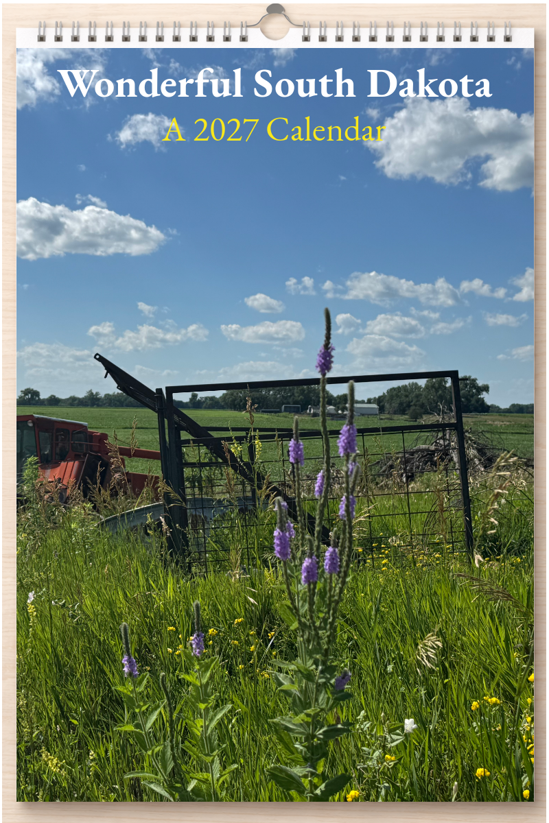 Wonderful South Dakota: A 2027 Calendar