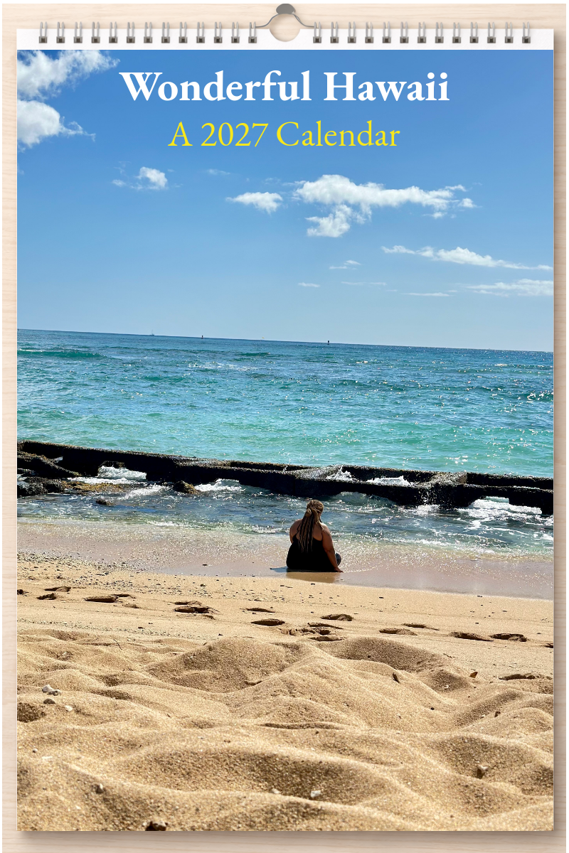 Wonderful Hawaii: A 2027 Calendar