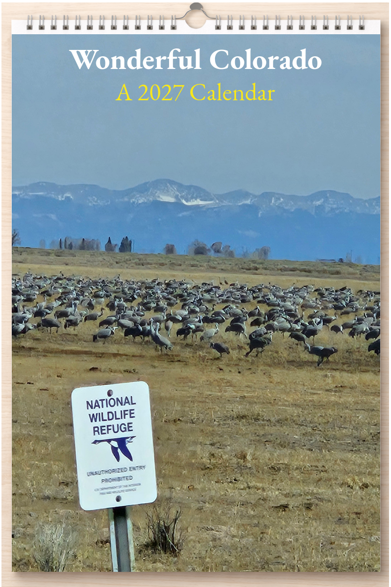 Wonderful Colorado: A 2027 Calendar