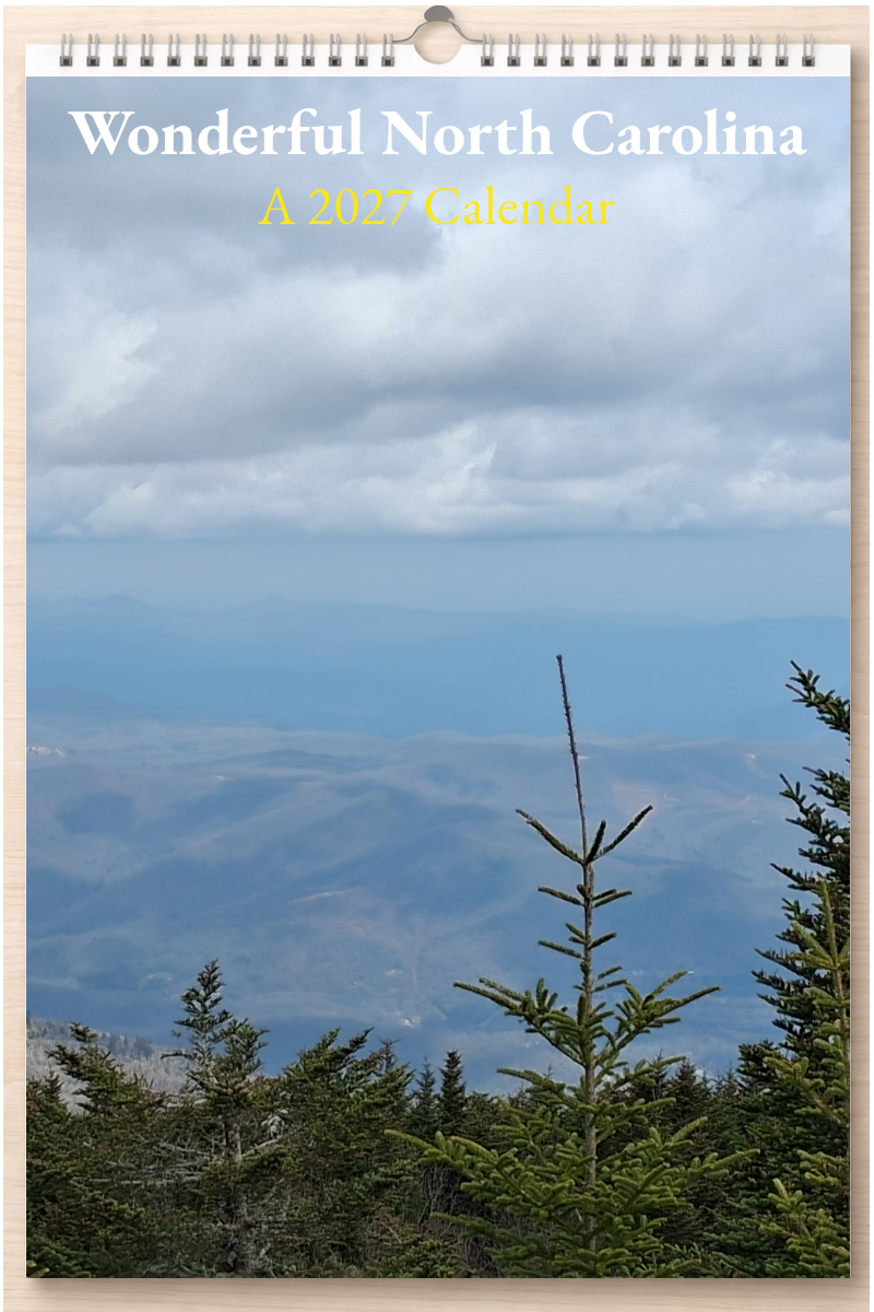 Wonderful North Carolina: A 2027 Calendar