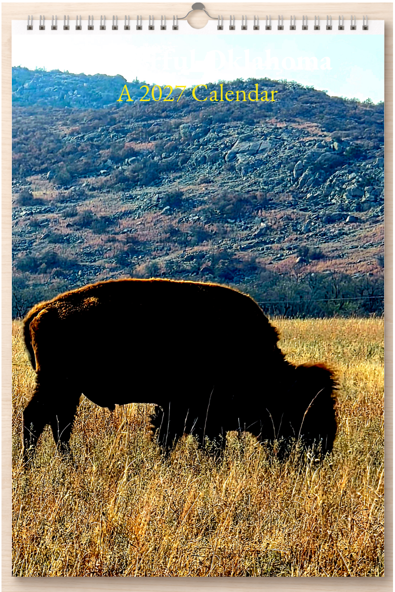 Wonderful Oklahoma: A 2027 Calendar