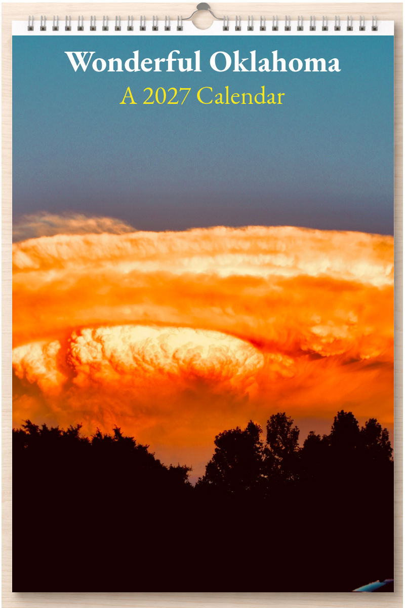 Wonderful Oklahoma: A 2027 Calendar