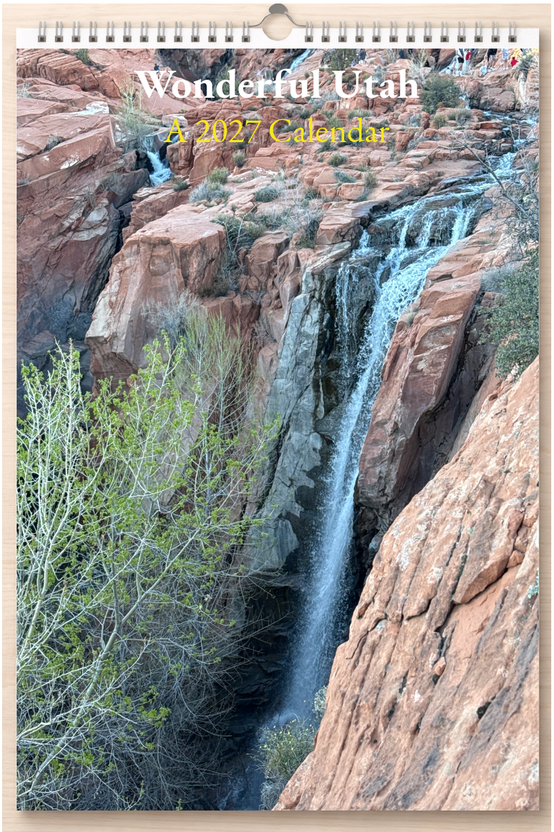 Wonderful Utah: A 2027 Calendar