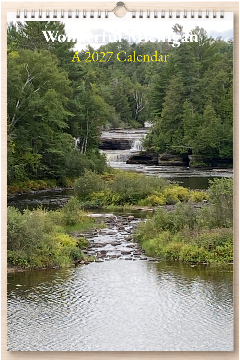 Wonderful Michigan: A 2027 Calendar
