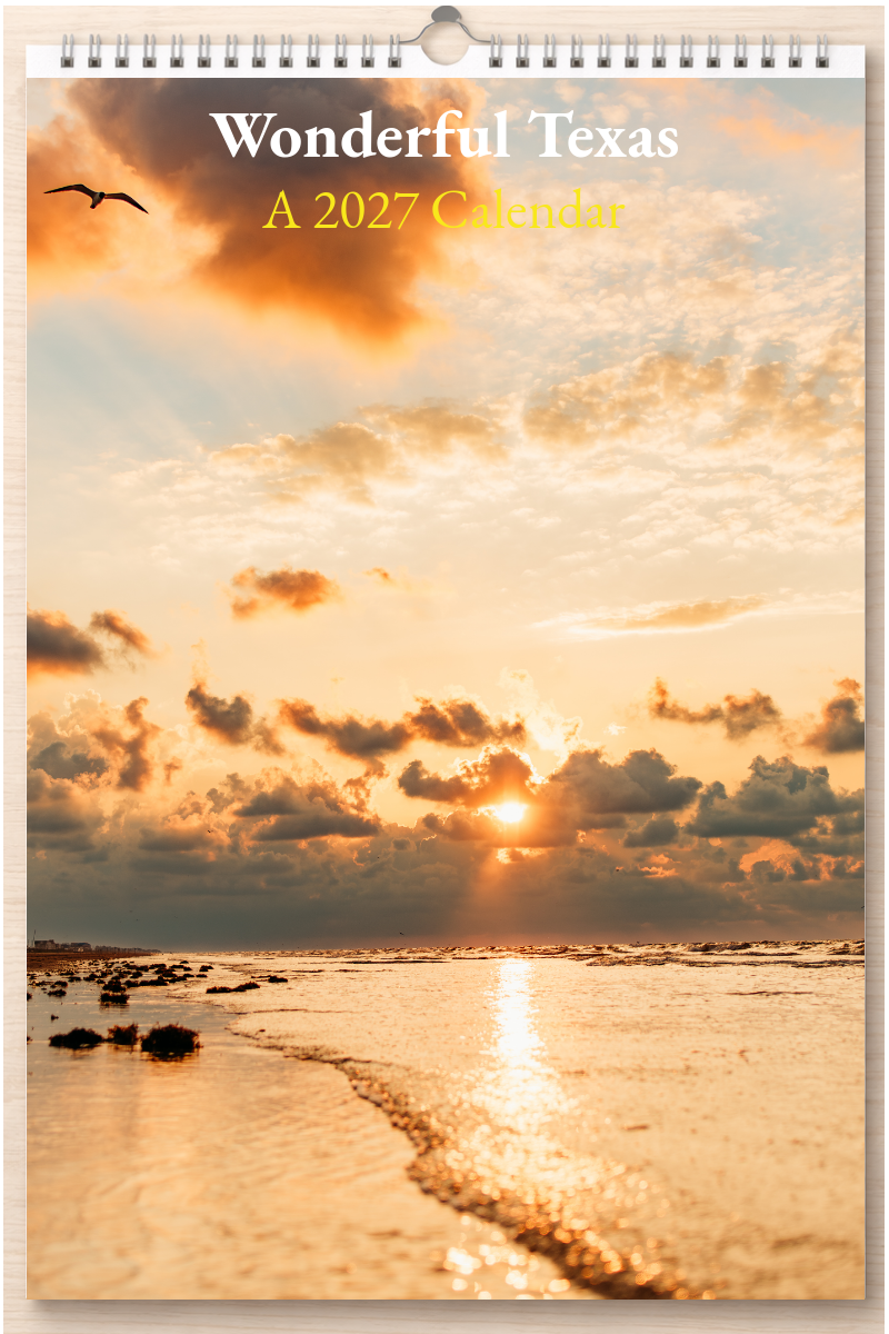 Wonderful Texas: A 2027 Calendar