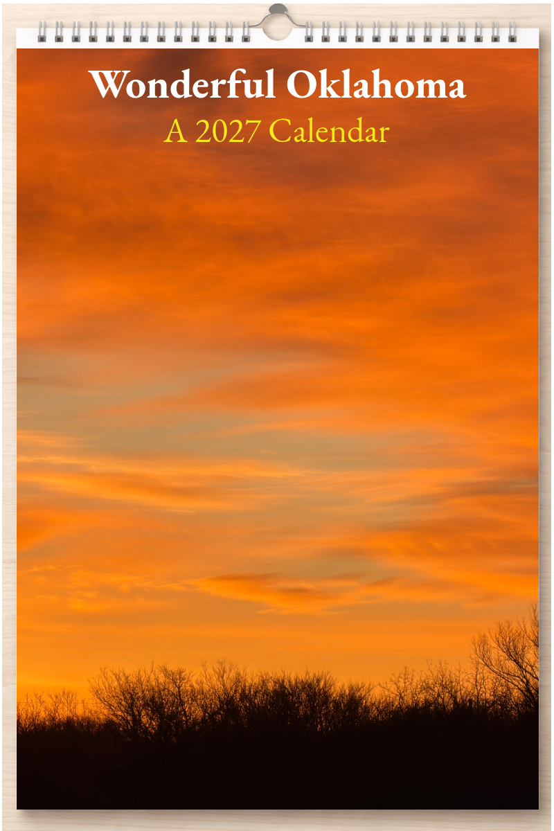 Wonderful Oklahoma: A 2027 Calendar