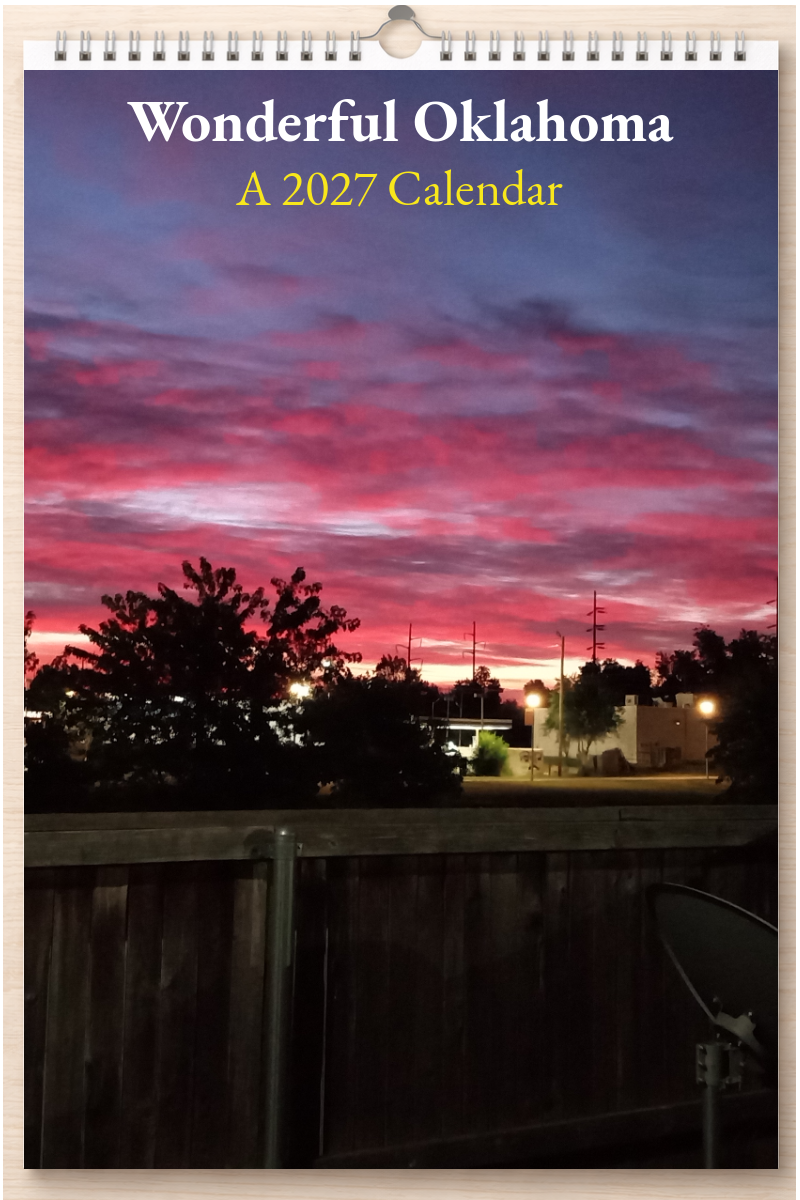 Wonderful Oklahoma: A 2027 Calendar