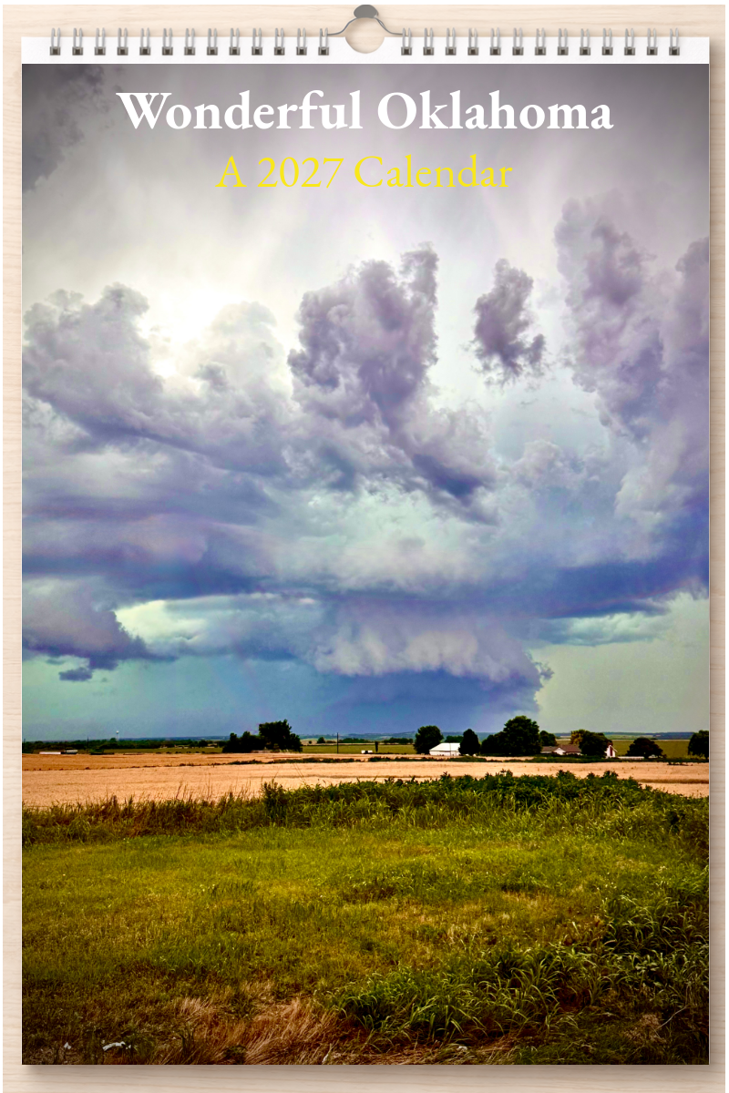 Wonderful Oklahoma: A 2027 Calendar