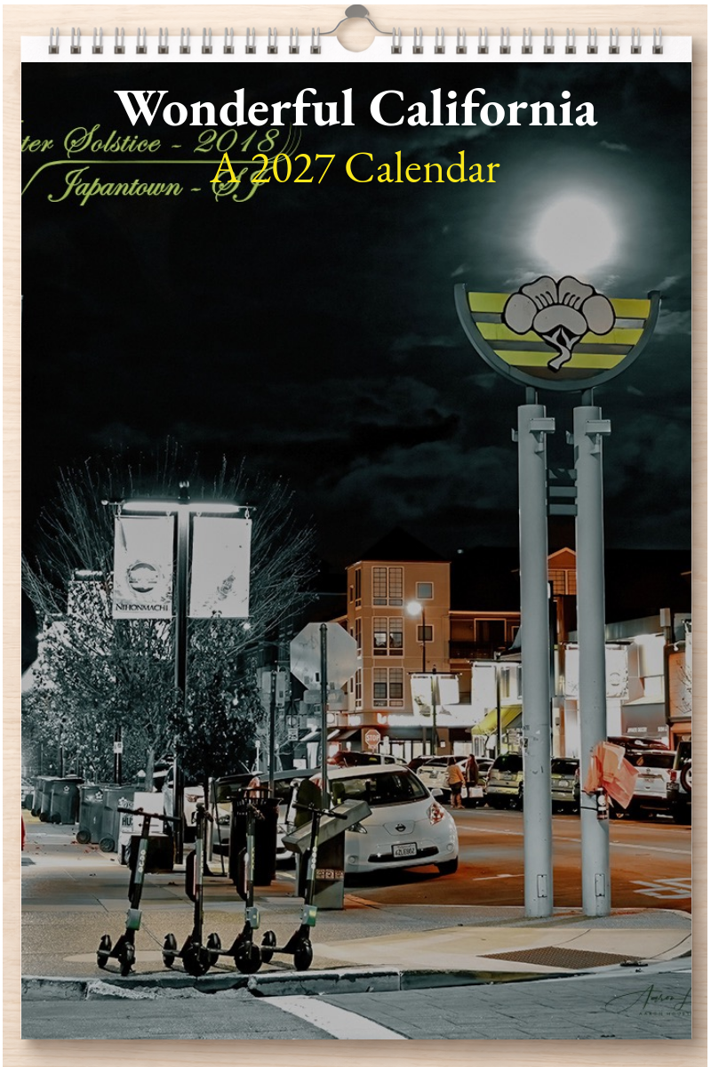 Wonderful California: A 2027 Calendar