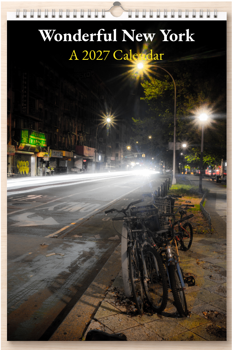 Wonderful New York: A 2027 Calendar