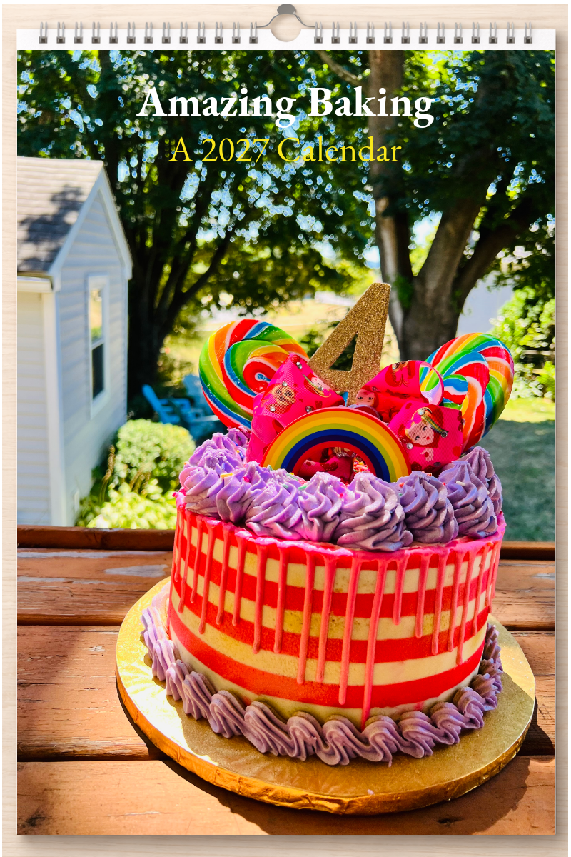 Amazing Baking: A 2027 Calendar