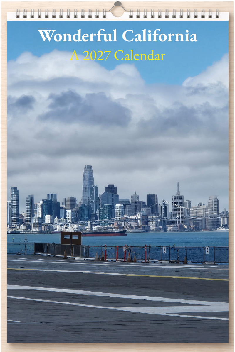 Wonderful California: A 2027 Calendar