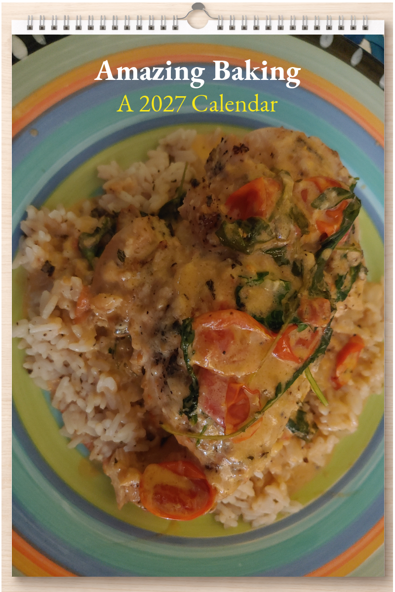 Amazing Baking: A 2027 Calendar