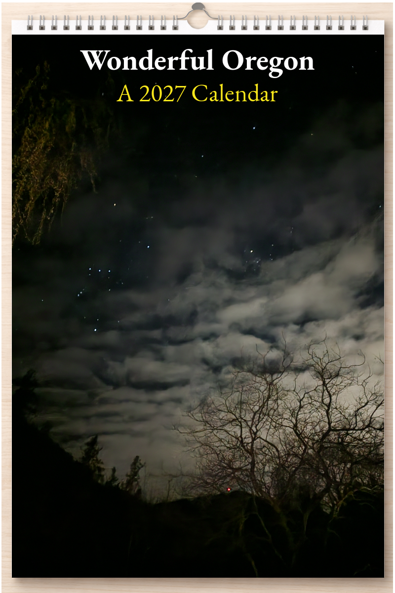 Wonderful Oregon: A 2027 Calendar