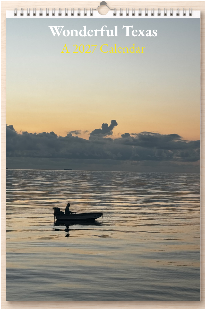 Wonderful Texas: A 2027 Calendar