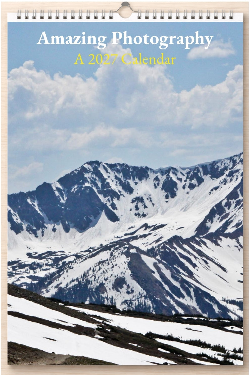 Amazing Photography: A 2027 Calendar