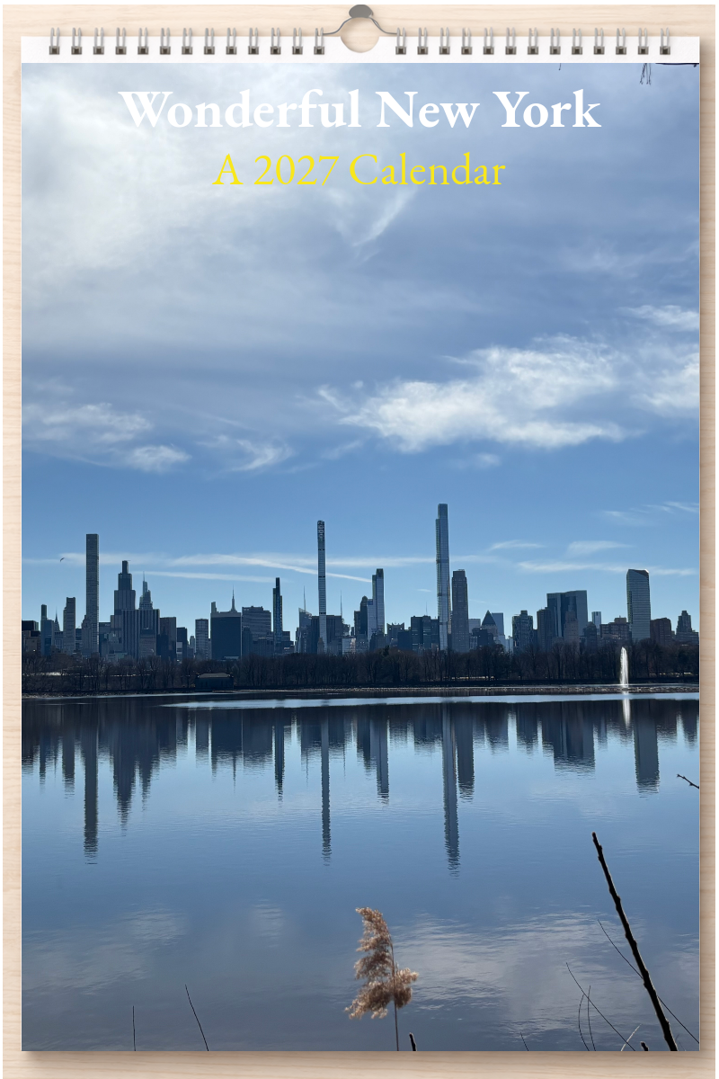 Wonderful New York: A 2027 Calendar