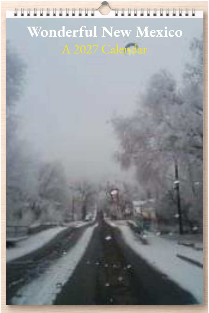 Wonderful New Mexico: A 2027 Calendar