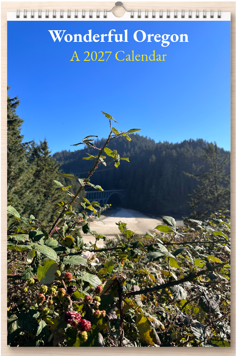 Wonderful Oregon: A 2027 Calendar