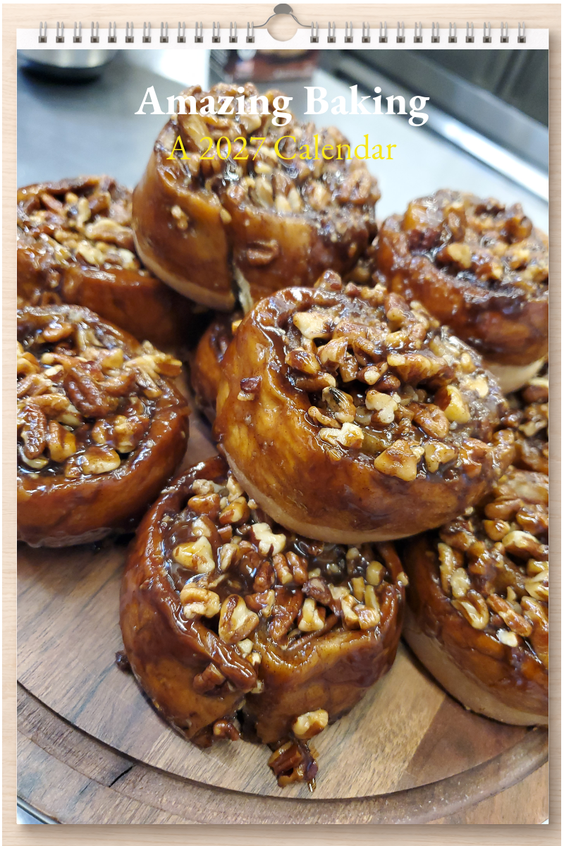 Amazing Baking: A 2027 Calendar