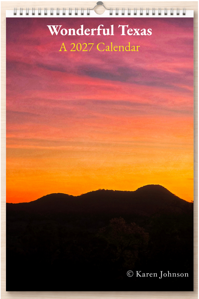 Wonderful Texas: A 2027 Calendar