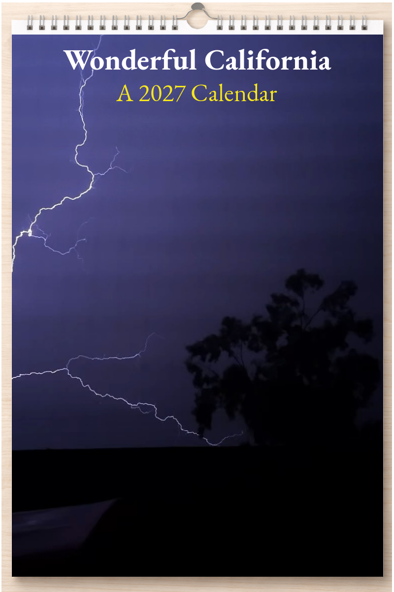 Wonderful California: A 2027 Calendar