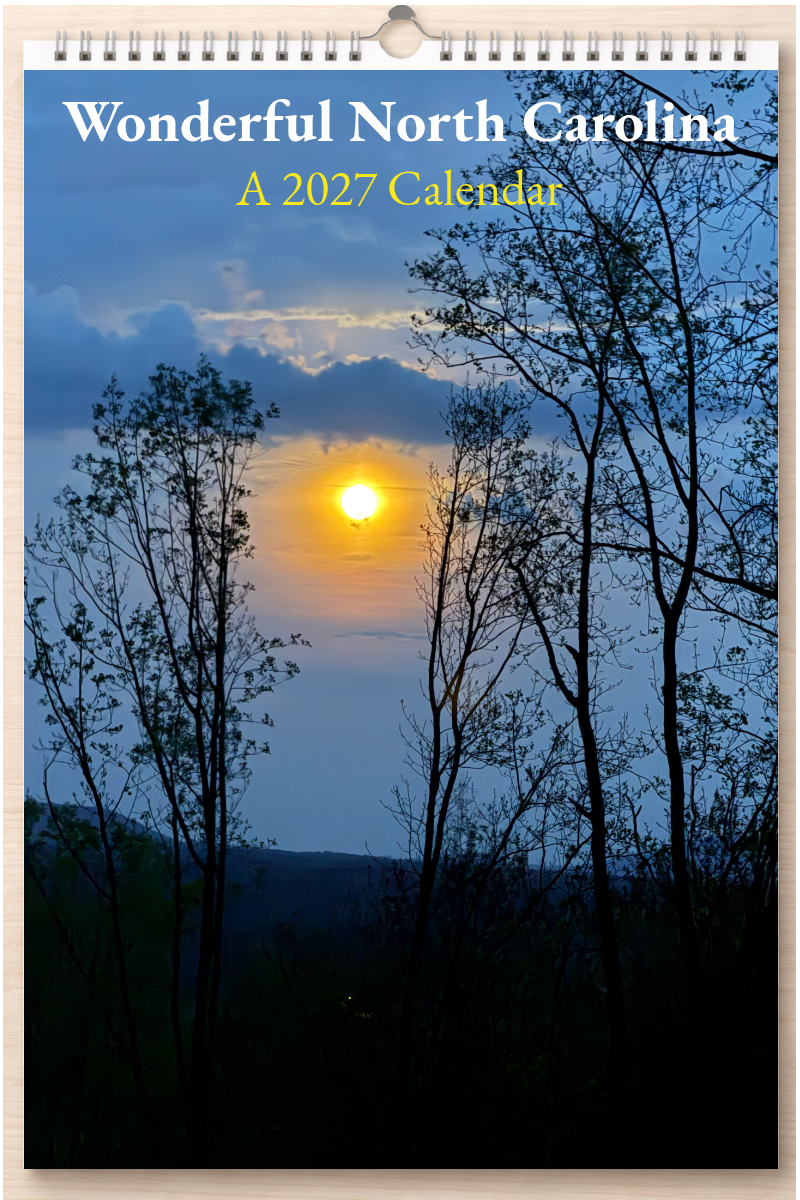 Wonderful North Carolina: A 2027 Calendar