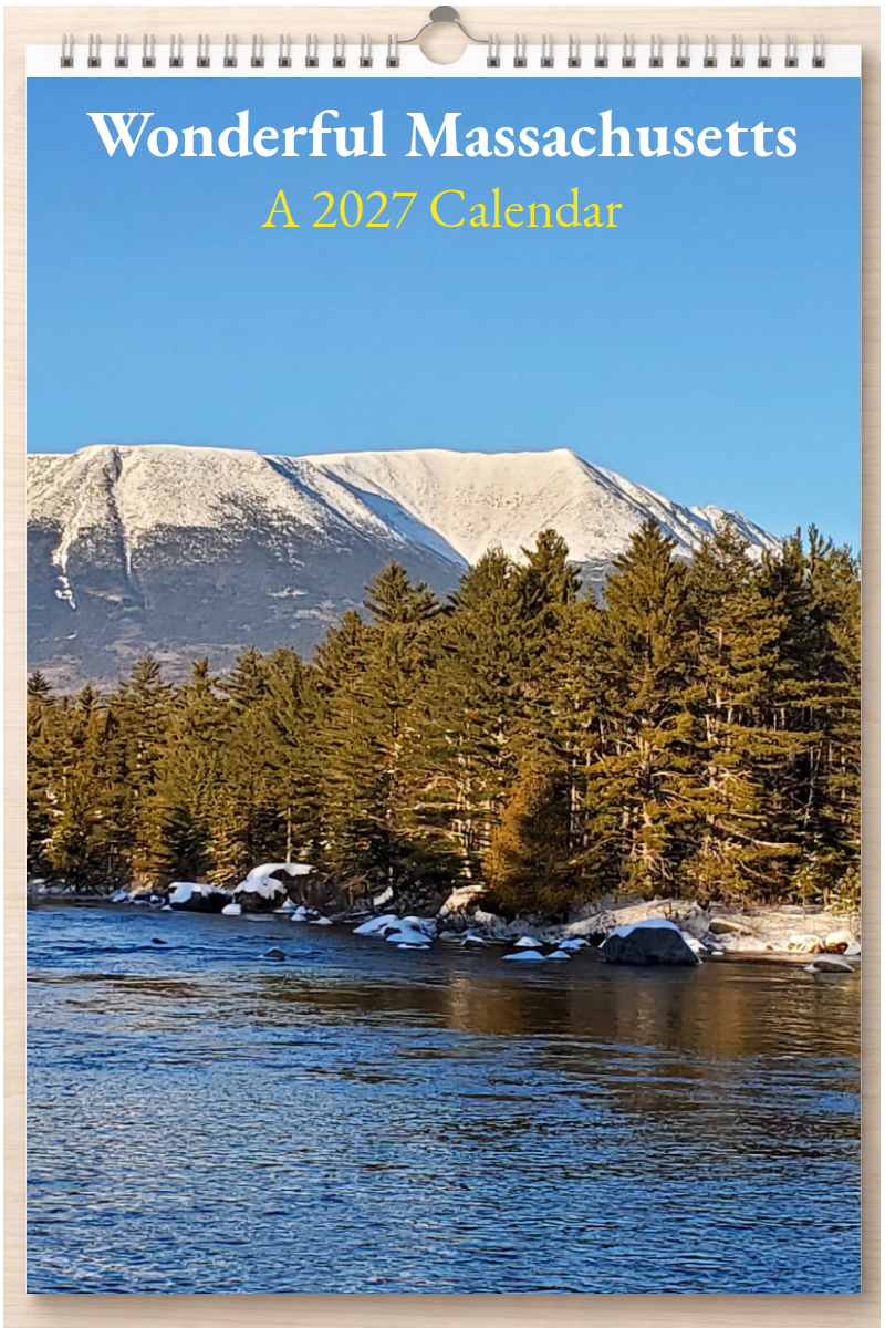 Wonderful Massachusetts: A 2027 Calendar